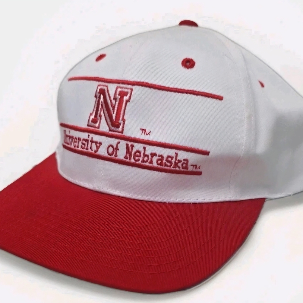 Russell Athletic Red and White Cap